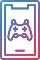 Vector Design Mobile Gaming Icon Style