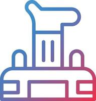 Vector Design Virtual Joystick Icon Style