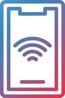 Vector Design Mobile Wifi Icon Style