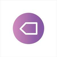 skip in flat design style vector