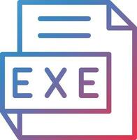 Vector Design EXE Icon Style