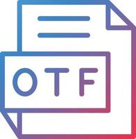 Vector Design OTF Icon Style