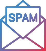 Vector Design Spam Icon Style