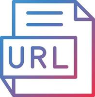 Vector Design URL Icon Style