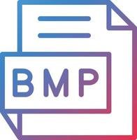 Vector Design BMP Icon Style