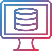 Vector Design Database Icon Style