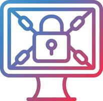 Vector Design Ransomware Icon Style