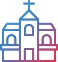 Vector Design Church Icon Style