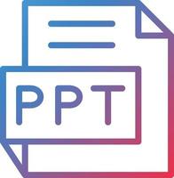 Vector Design PPT Icon Style