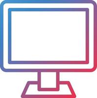 vector diseño lcd icono estilo