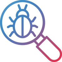 Vector Design Bug Icon Style