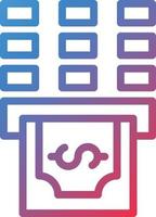 Vector Design Withdraw Icon Style
