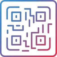 Vector Design QR Code Icon Style