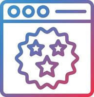 Vector Design Reputation Icon Style