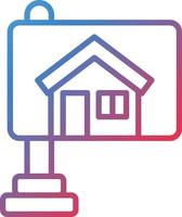 Vector Design House Direction Icon Style