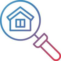 Vector Design House Search Icon Style