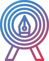 Vector Design Target Icon Style