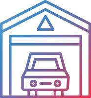 Vector Design Car Garage Icon Style