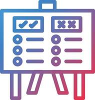 Vector Design Pros And Cons Icon Style