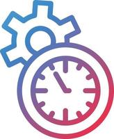 Vector Design Time Management Icon Style