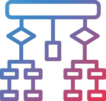 Vector Design Flowchart Icon Style