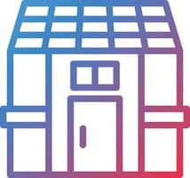 Vector Design Solar House Icon Style