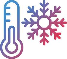 Vector Design Cold Icon Style