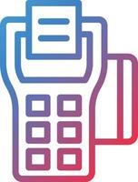 Vector Design Pos Terminal Icon Style