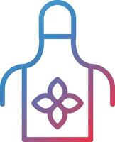 Vector Design Apron Icon Style
