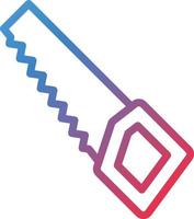 Vector Design Hand Saw Icon Style