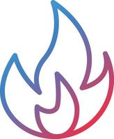 Vector Design Fire Icon Style