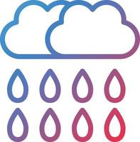 Vector Design Rainy Icon Style