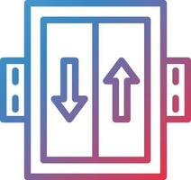 Vector Design Elevator Icon Style