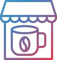 Vector Design Coffee Shop Icon Style