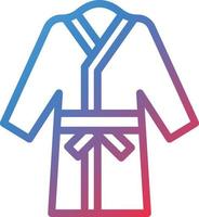 Vector Design Bathrobe Icon Style