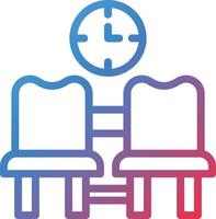 Vector Design Waiting Room Icon Style