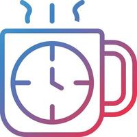 Coffee Time Vector Icon