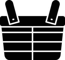 Vector Design Picnic Basket Icon Style
