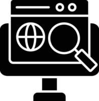 Vector Design Global Search Icon Style