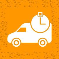 Time Based Delivery Vector Icon