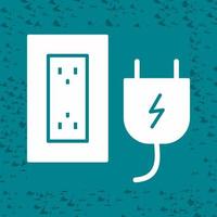 Plug and Socket Vector Icon