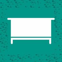 Simple Desk Vector Icon