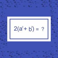 Solving Formula Vector Icon