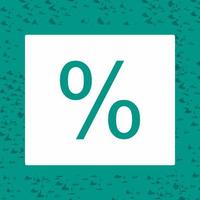 Percentage Vector Icon