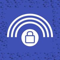 Protected Wifi Vector Icon