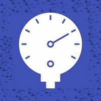 Pressure Gauge Vector Icon