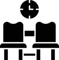 Vector Design Waiting Room Icon Style