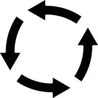 Vector Design Rotation Icon Style