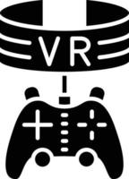 vector diseño vr juego icono estilo