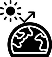 Greenhouse Effect Vector Icon Style